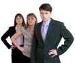 Team of businessmen