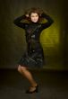 beauty girl on dark background