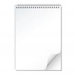 note paper spiral