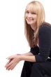 Beautiful blonde businesswoman