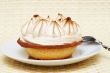 Miniature lemon meringue cake