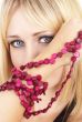 Portrait of beautiful blonde woman