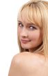 Portrait of beautiful blonde woman