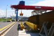 Goliath crane on the storage yard