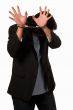 Ashamed man in handcuffs