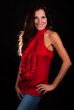 Red blouse