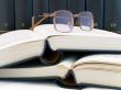 books and glasses