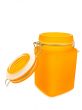 decorative open jar
