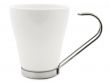 white modern cup