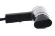 Black hair drier on white