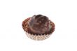 brown chocolate candy closeup