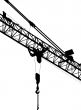 vector illustration construction crane