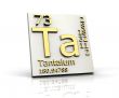 Tantalum form Periodic Table of Elements