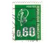 Old green french stamp