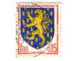 Nevers City Coat of Arms Postage Stamp