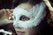  girl in a mask