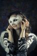  girl in a mask