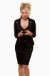 Business woman texting