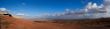 Golan heights rural landscape panorama