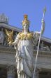 Pallas Athene in front of Viennese parliament