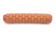 smoked sausage on white background