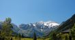 Snow top of the highest Austrian mountain