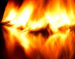 Burning fire