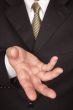 Businessman Gesturing with Hand