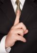 Businessman Gesturing with Hand