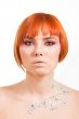 Redhead with rhinestones
