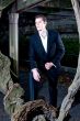 Handsome man with tree