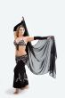 Belly dancer in black