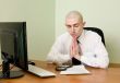 Manager on a workplace