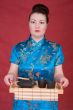 Japanese girl with tea-tray
