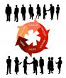 business slogan circle