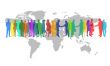 business people around the globe