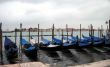 gondolas in Venice