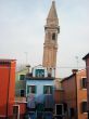 colorful houses of Burano Island in venice