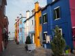 colorful houses of Burano Island in venice