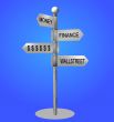business slogan road sign