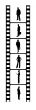business people on film reel