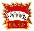 poker royal flush logo