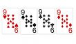 poker playing cards four of a kind
