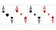 poker playing cards four of a kind