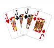 poker playing cards four of a kind