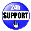 isolated 24h support button