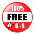 isolated 100 percent free button dollar