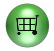 colored shopping cart button