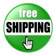 isolated free shipping button