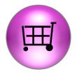 colored shopping cart button